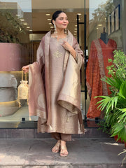 Premium Banarasi Silk Suit Set